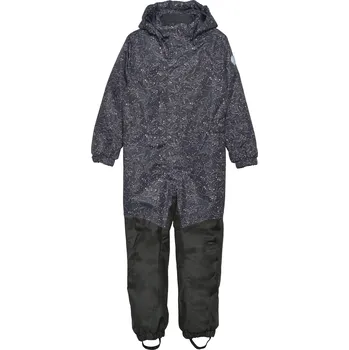 Snowboardové kalhoty Dětský zimní overal COLOR KIDS-Coverall - AOP, phantom 741089.1919 Černá 98
