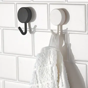 Věšák 10 ks samolepicích háčků Každý 5 x 2,5 x 2 cm