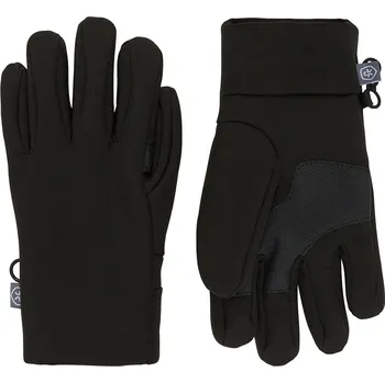 Rukavice Dětské rukavice COLOR KIDS-Gloves Softshell-1191-Black Černá 172/176
