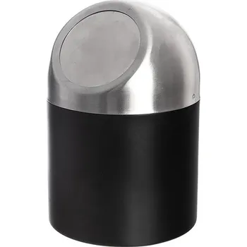 Odpadkový koš Orion Koš odp. nerez BLACK 1,2 l