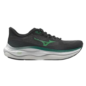 Pánská běžecká obuv MIZUNO Wave Sky 9 Men Black/Goblin Green/Alpine Gree 11 UK - 11 UK - 46 EUR - 30 cm