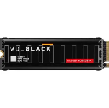 Interní pevný disk WD BLACK SSD NVMe 2TB PCIe SN8100 Powered by SanDisk, Gen5, (R:14900, W:14000MB/s), Chladič