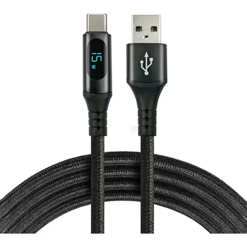 Video kabel USB-A / USB-C LCD kabel everActive CBB-2CBL 200cm 3A