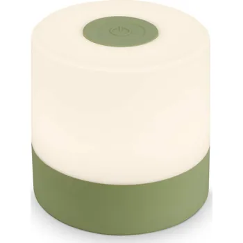 Lampička BRILONER LED nabíjecí stolní lampa, 7 cm, 2W, 150lm, zelená IP44 BRILO 7461019