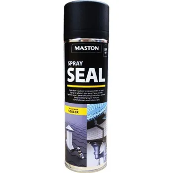Stavebniny Guma těsnicí ve spreji MASTON, 500 ml, černá