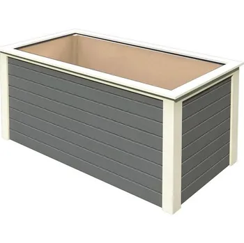 Vyvýšený záhon Dřevěný vyvýšený záhon (83327) Karibu Hochbeet 281, š. 209 × d. 111 × v. 92 cm