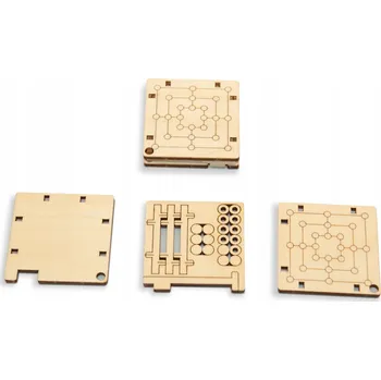 Dřevěná hračka Dřevěná cestovní hra 3D Wooden.City - Mlýnek