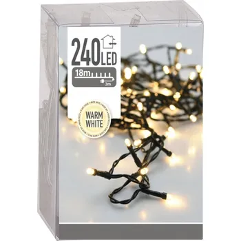 Vánoční dekorace Vánoční osvětlení na stromeček Udekoruj interiér 18 m 201 - 300 světýlek