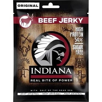 Sušená potravina Indiana Jerky Beef Jerky Original sušené hovězí maso 25 g