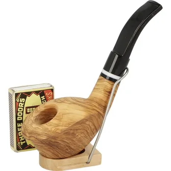 Čistič dýmky Dýmka Prague Pipes Oliva O5, filtr 9mm
