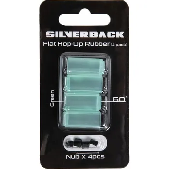 Hop-Up gumičky Silverback Airsoft pro repliky SRS/TAC-41, 60 st., 4 ks - Zelené