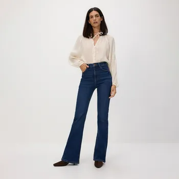 Reserved - Džíny bootcut s rozšířenými nohavicemi - tmavomodrá - 752FZ-59J - 752FZ-59J-42