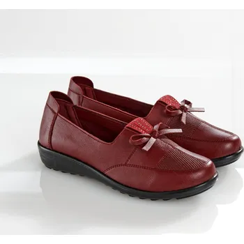 Dámské polobotky Polobotky Kamila bordó 41