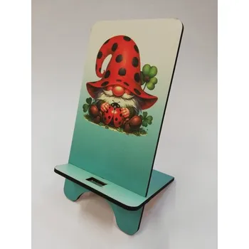 Stojan na telefon - Trpaslík s beruškou