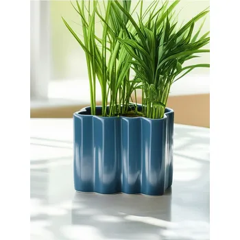 Váza Sinsay - Keramická váza - námořnická modrá - 564GL-59X - 564GL-59X-ONE