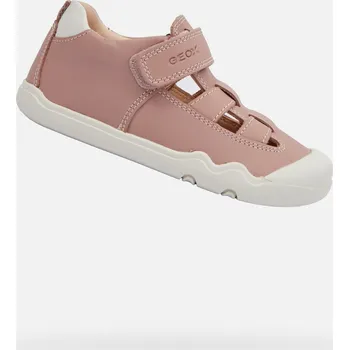 Dívčí tenisky Geox Dívčí Starorůžové dívčí barefoot tenisky s otevřeným nártem Geox Steppieu Růžová 24 (2740385)