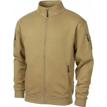 Pánská móda MFH Mikina za zip TACTICAL COYOTE XXL COYOTE BROWN
