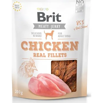 Brit Jerky Chicken Fillets 200 g EXPIRACE březen (23.3.2026)
