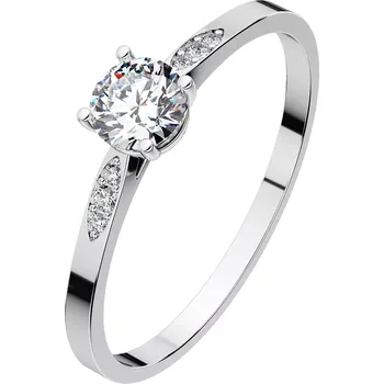 Šperk Kasia White - vkusný zásnubní prsten z bílého zlata