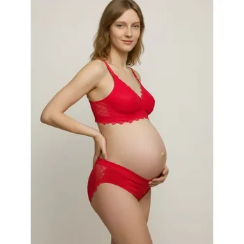 Kalhotky Sinsay - Těhotenské kalhotky hipster high – balení 2 kusy - červená - 494GV-33X - 494GV-33X-XXL