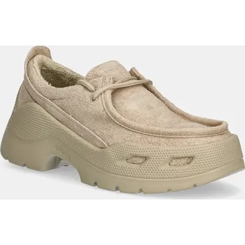 Dámská móda Mokasíny Crocs GALLERY, 42/43, béžová, 80X