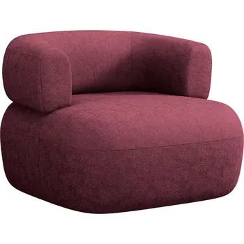 Křeslo Windsor & Co Bordově červené křeslo Aldrin