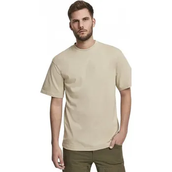 Pánská móda Prodloužené bavlněné rovné pánské triko Urban Classics 180 g/m Barva: šedá betonová, Velikost: 5XL