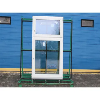 Okno VÝPRODEJ Dřevěné okno - NATURO IV80, 1120x2010 mm, OS/OS, bílá/bílá + příslušenství a montážní materiál zdarma