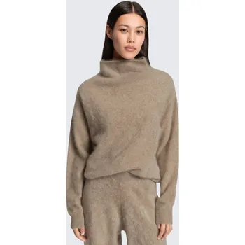 Dámský svetr Dámský kašmírový svetr BOSS Black Frovina 50550806 béžový Velikost: S