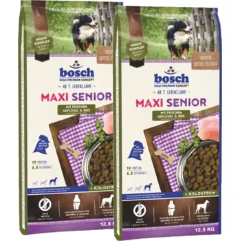 Krmivo pro psa Bosch Maxi Senior 2x12,5 kg