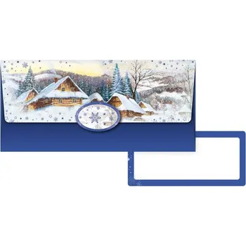 Obálka MFP Obálka na peníze vánoční 190 x 90 mm