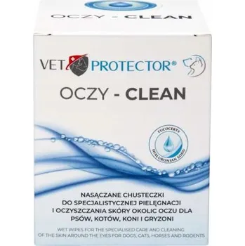 Kosmetika pro psa Vet Protector Čisticí ubrousky pro oči psů a koček 20 ks
