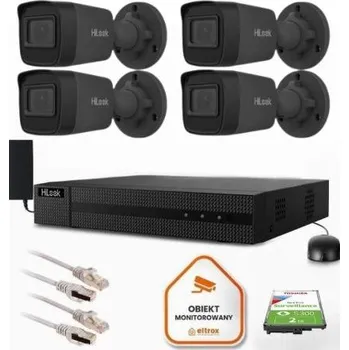 IP kamera Hilook dohledová sada 4 IP kamer IPCAM-B4-P Black 2K+