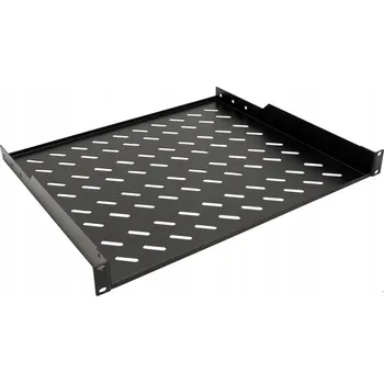 Racková skříň ROLINE Police RACK 19 palců 1U 400 T nosnost 15 kg černá