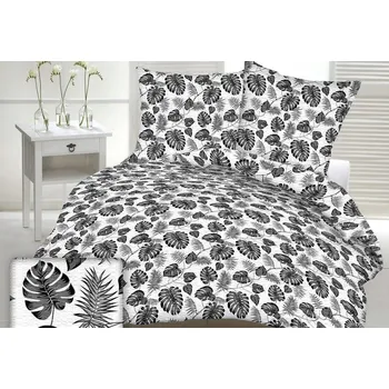 Povlečení Krepové povlečení 140x200 vzor exotické listy