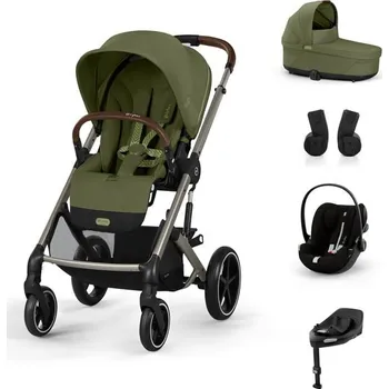 Kočárek Cybex set Balios S Lux + korba + Cloud G + základna + adaptéry 2025 - Moss Green