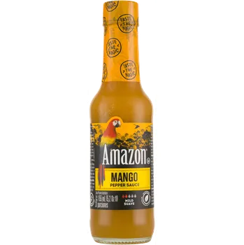 Omáčka Amazon Mango Spicy Sauce - Omáčka s příchutí manga (mírně pálivá) 155ml