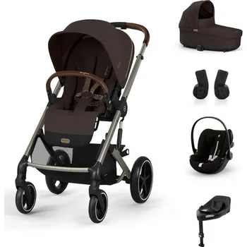 Kočárek Cybex set Balios S Lux + korba + Cloud G + základna + adaptéry 2025 - Chocolate Brown