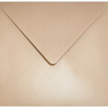 Obálka Čtvercové obálky Aster Met. Nude Powder - 25 Ks.