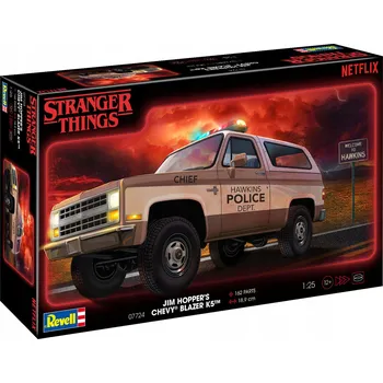Plastikový model Chevrolet K5 Blazer (1985) - STRANGER THINGS /1:25/ - Revell 07724