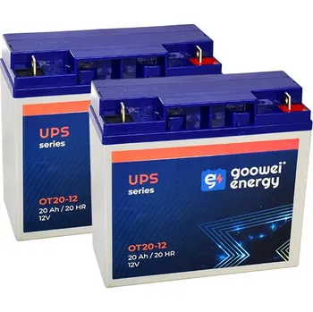 Záložní baterie Baterie pro UPS (2x Goowei Energy OT20-12)