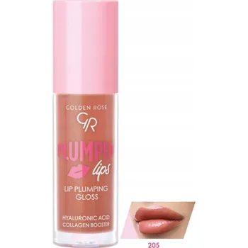 Přípravek na rty Golden Rose Lesk na rty pro optické zvětšení objemu Plumped Lips - 205