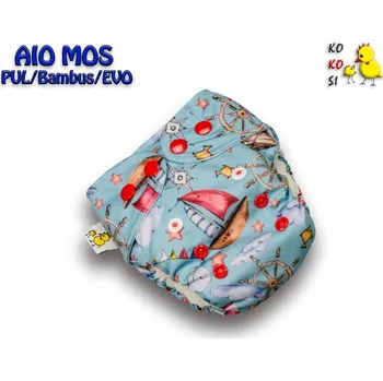 Plena Kokosi AIO Mini One size Evo/Bambus - Lodičky