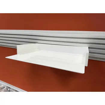 Paraván STEELCASE Polička na paraván, STC, h25xš33,5xv5cm, plast bílý