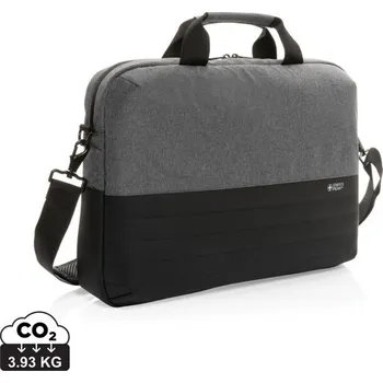 batoh na notebook RFID taška na 15.6" notebook Swiss Peak z RPET AWARE™ - Šedá, Firemní dárkové předměty s vlastním potiskem