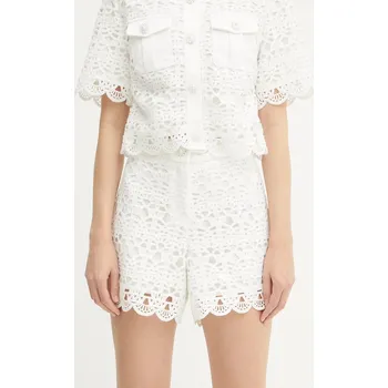 Pánské kraťasy Kraťasy Morgan SHENTEL bílá 00X, vel. 38