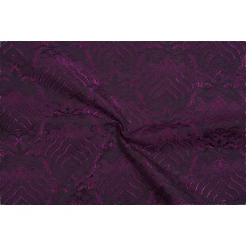 Brokát nebesa, fuchsiovo-černý, 1.92m, sartor.cz