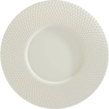 Bauscher Purity Reflections talíř mělký se širokým okrajem, relief 30 cm