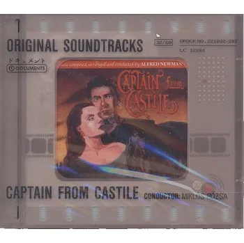 Filmová hudba Captain from Castile (soundtrack - CD)