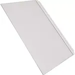 Originální skleněná police se zadní lištou Electrolux 2651111045 - náhradní díl pro chladničky AEG, Electrolux a Zanussi - kvalitní skleněná konstrukce pro dokonalé uspořádání potravin